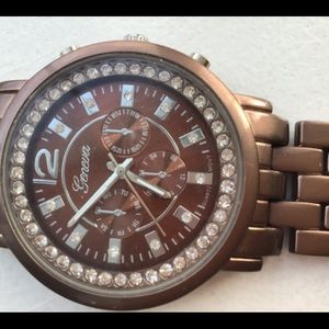 NWOT watch with crystals